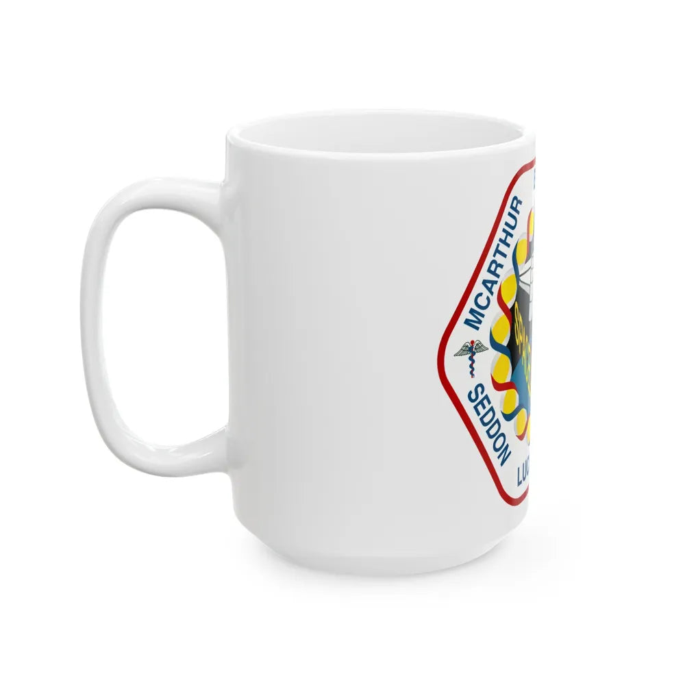 STS 58 (NASA) White Coffee Mug-Go Mug Yourself