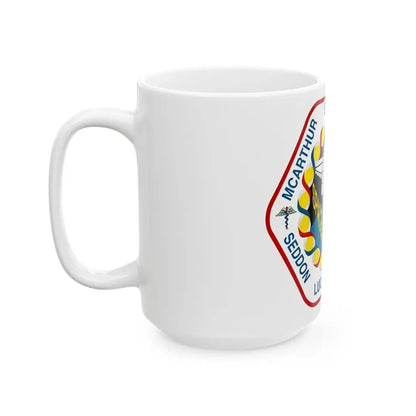 STS 58 (NASA) White Coffee Mug - Go Mug Yourself