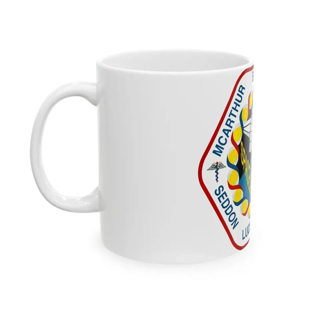 STS 58 (NASA) White Coffee Mug - Go Mug Yourself