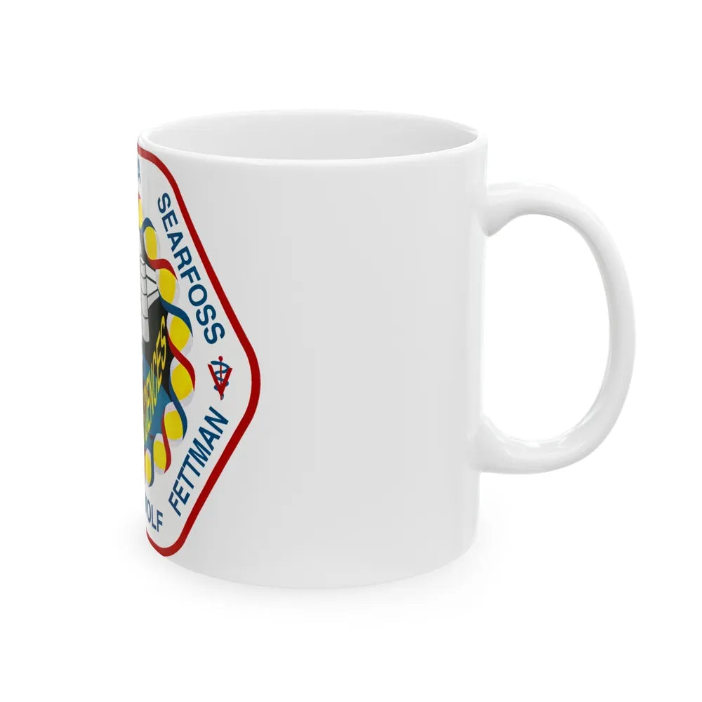 STS 58 (NASA) White Coffee Mug-Go Mug Yourself