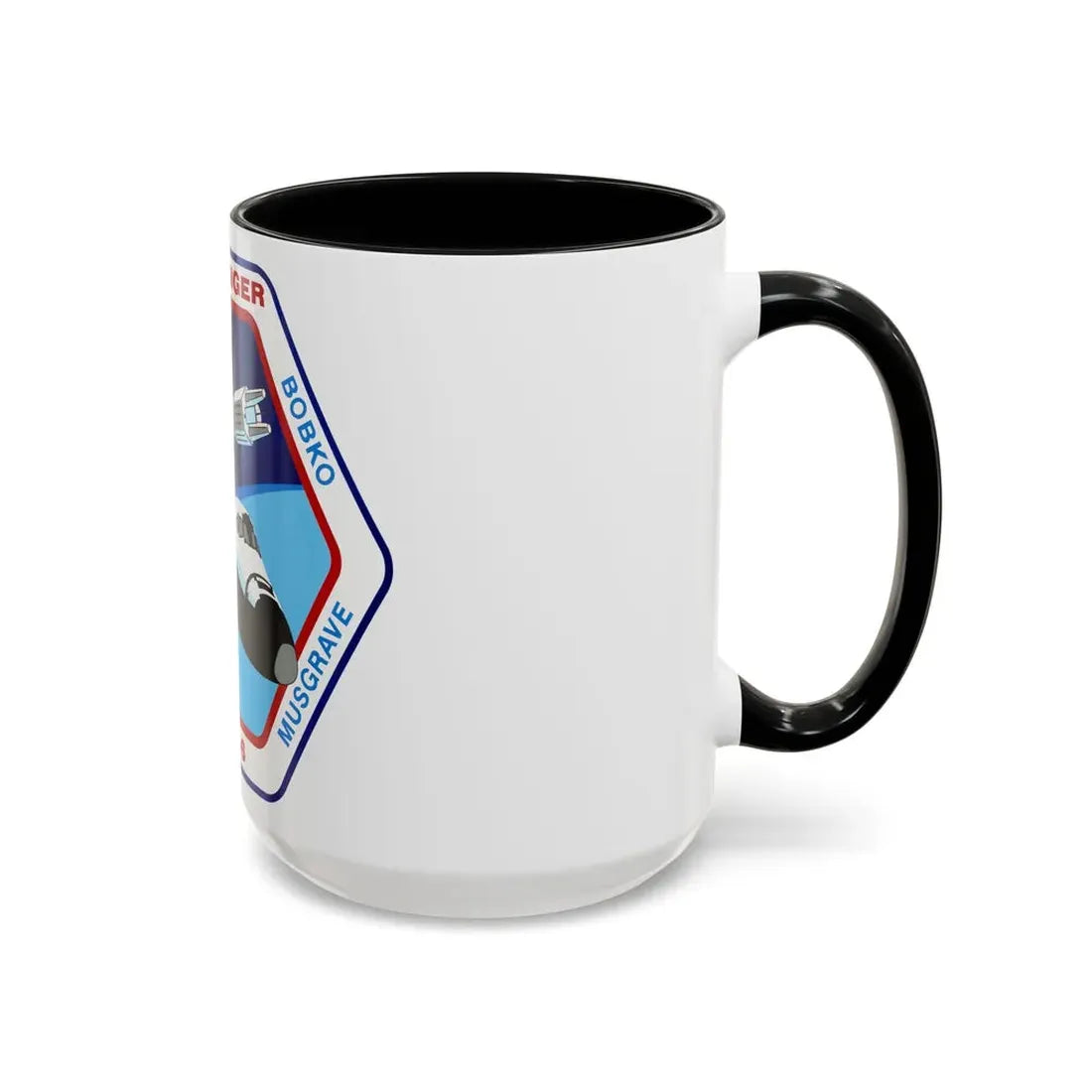 STS 6 (NASA) Accent Coffee Mug - Go Mug Yourself