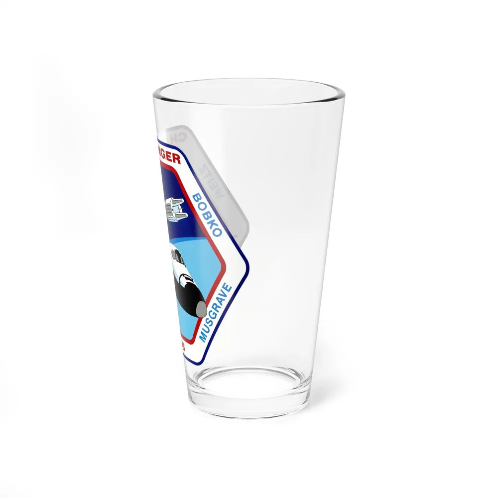 STS 6 (NASA) Pint Glass 16oz-Go Mug Yourself