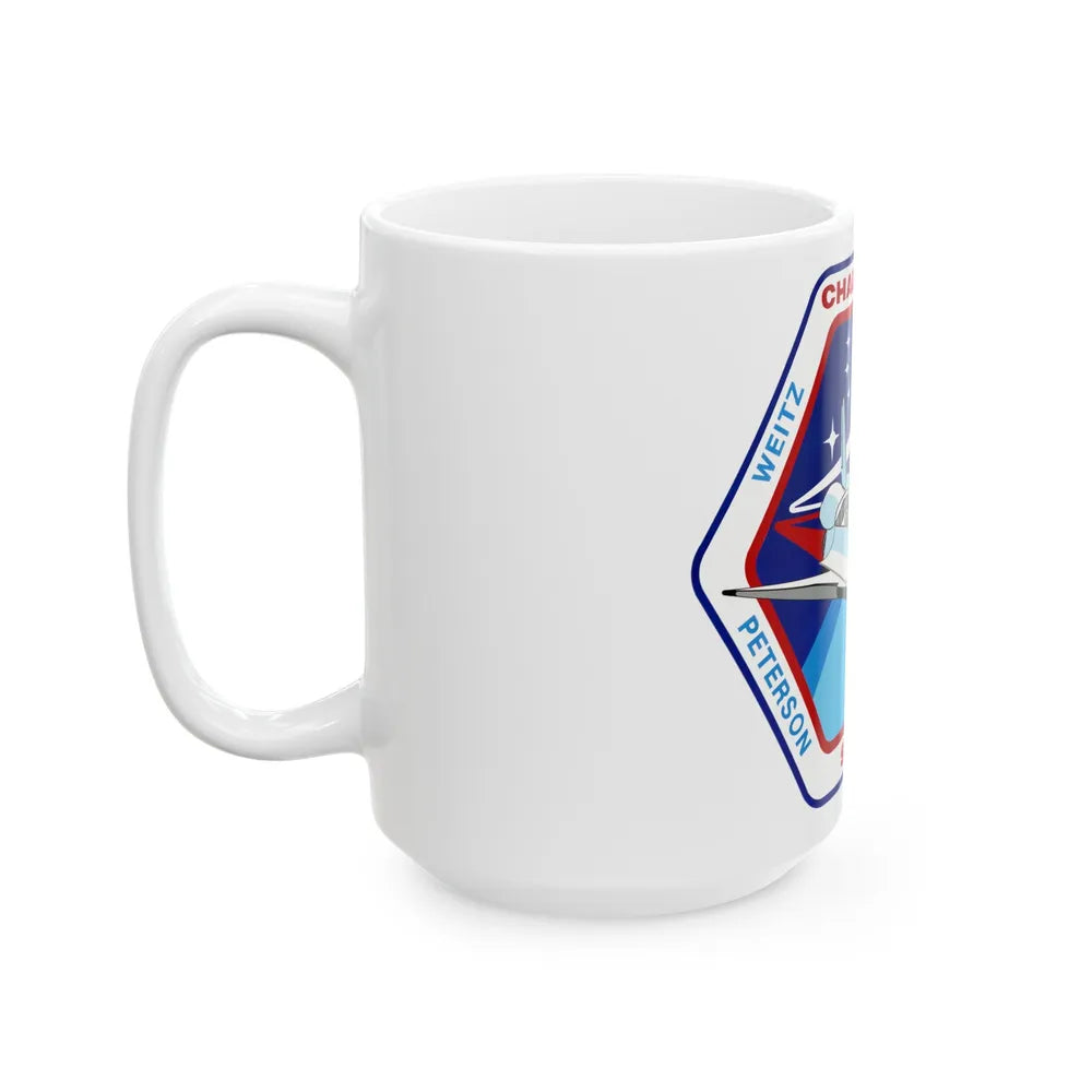 STS 6 (NASA) White Coffee Mug-Go Mug Yourself