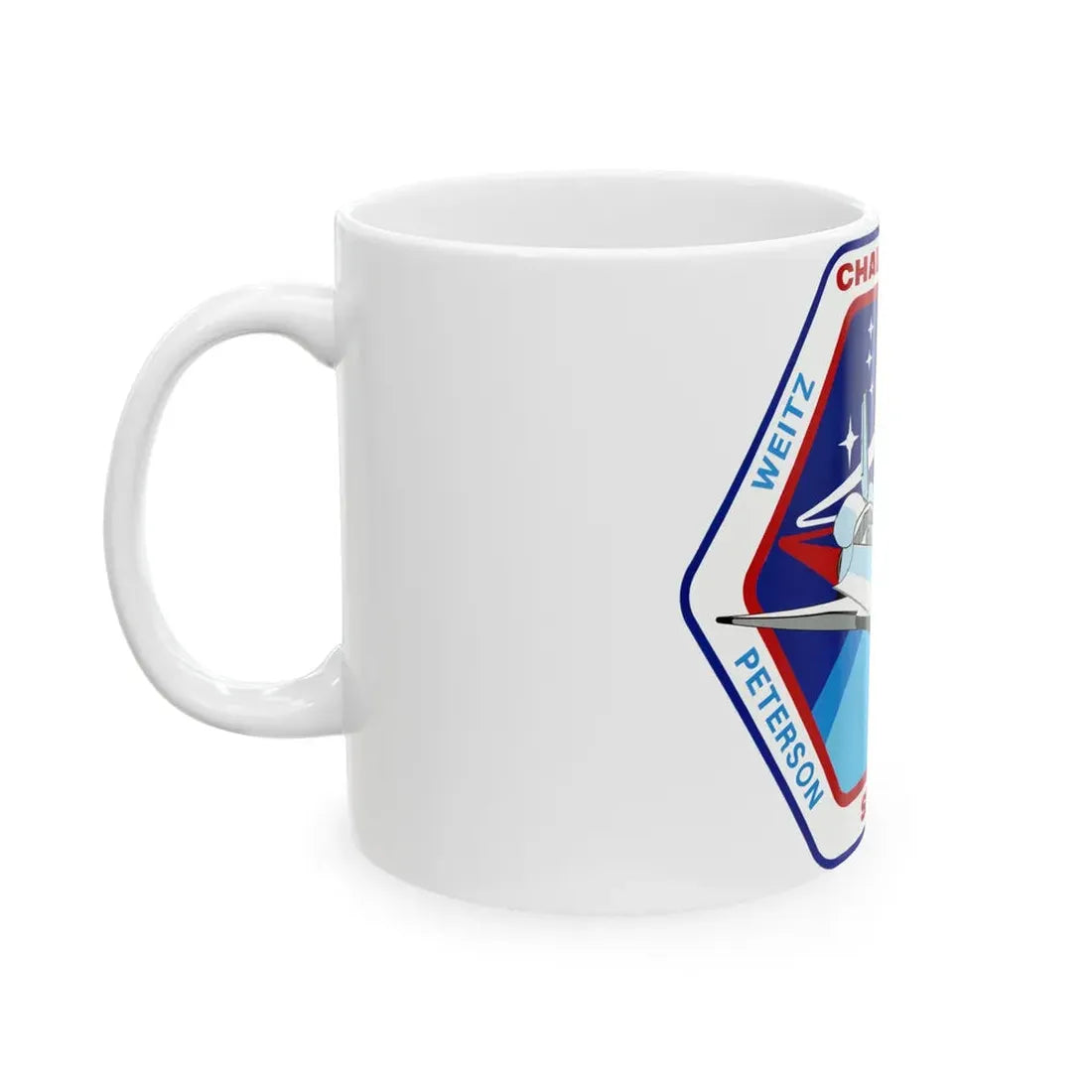 STS 6 (NASA) White Coffee Mug - Go Mug Yourself