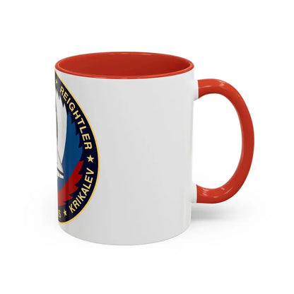 STS 60 (NASA) Accent Coffee Mug - Go Mug Yourself