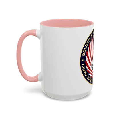 STS 60 (NASA) Accent Coffee Mug - Go Mug Yourself