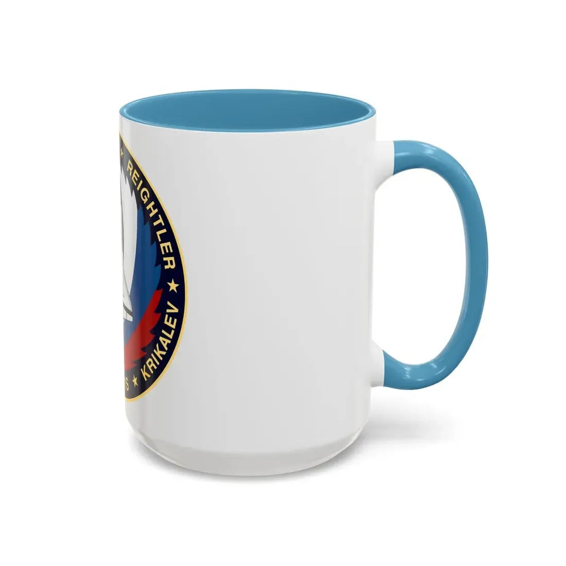STS 60 (NASA) Accent Coffee Mug - Go Mug Yourself
