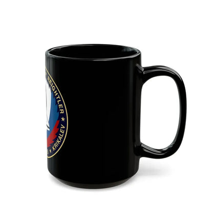 STS 60 (NASA) Black Coffee Mug - Go Mug Yourself