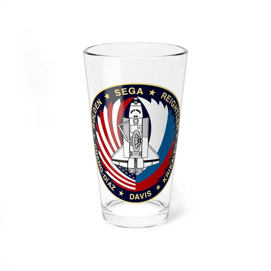 STS 60 (NASA) Pint Glass 16oz 16oz - Go Mug Yourself