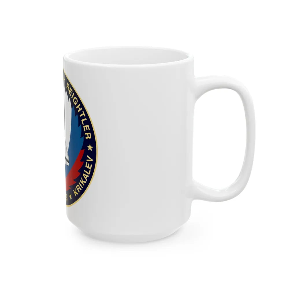 STS 60 (NASA) White Coffee Mug-Go Mug Yourself