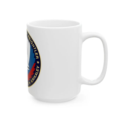 STS 60 (NASA) White Coffee Mug-Go Mug Yourself