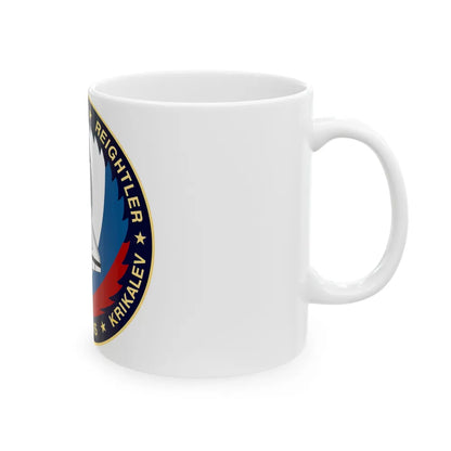 STS 60 (NASA) White Coffee Mug-Go Mug Yourself