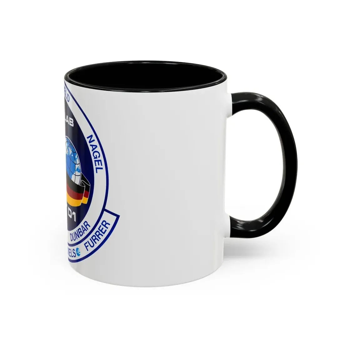 STS 61 a (NASA) Accent Coffee Mug - Go Mug Yourself