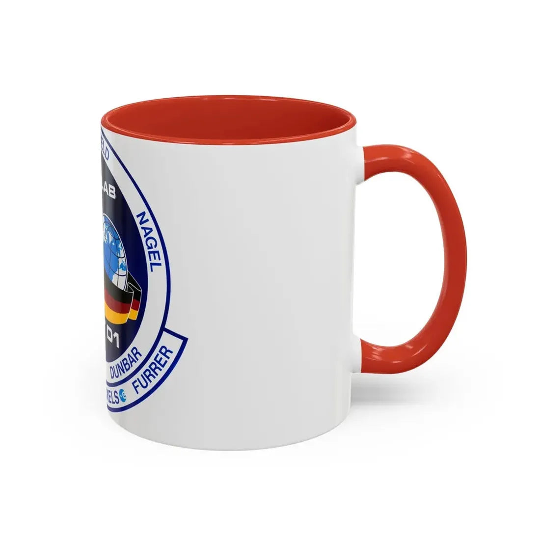 STS 61 a (NASA) Accent Coffee Mug - Go Mug Yourself