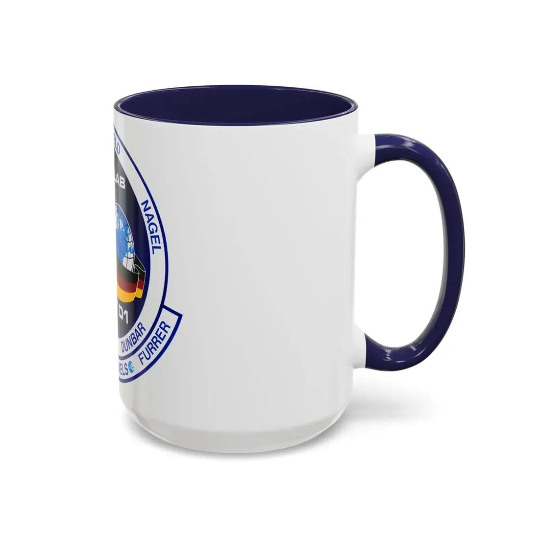STS 61 a (NASA) Accent Coffee Mug - Go Mug Yourself