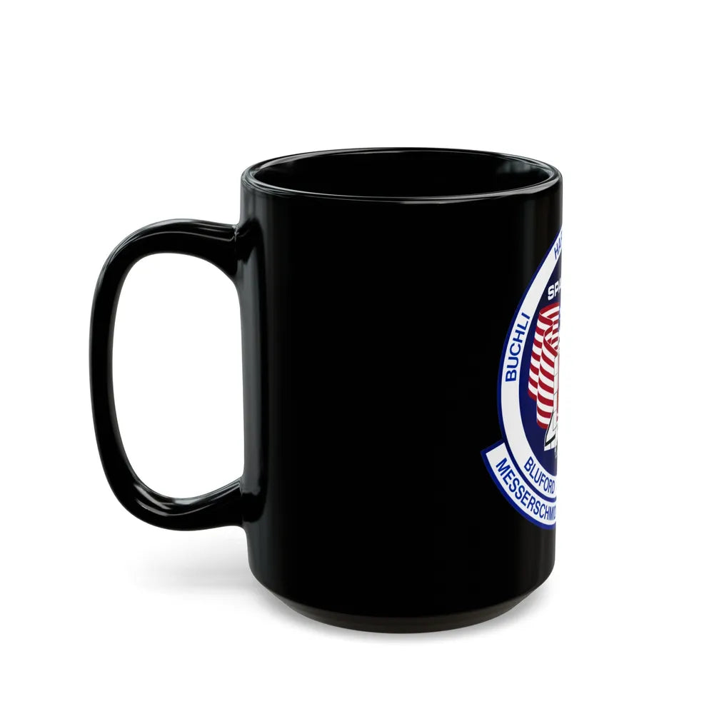 STS 61 a (NASA) Black Coffee Mug-Go Mug Yourself