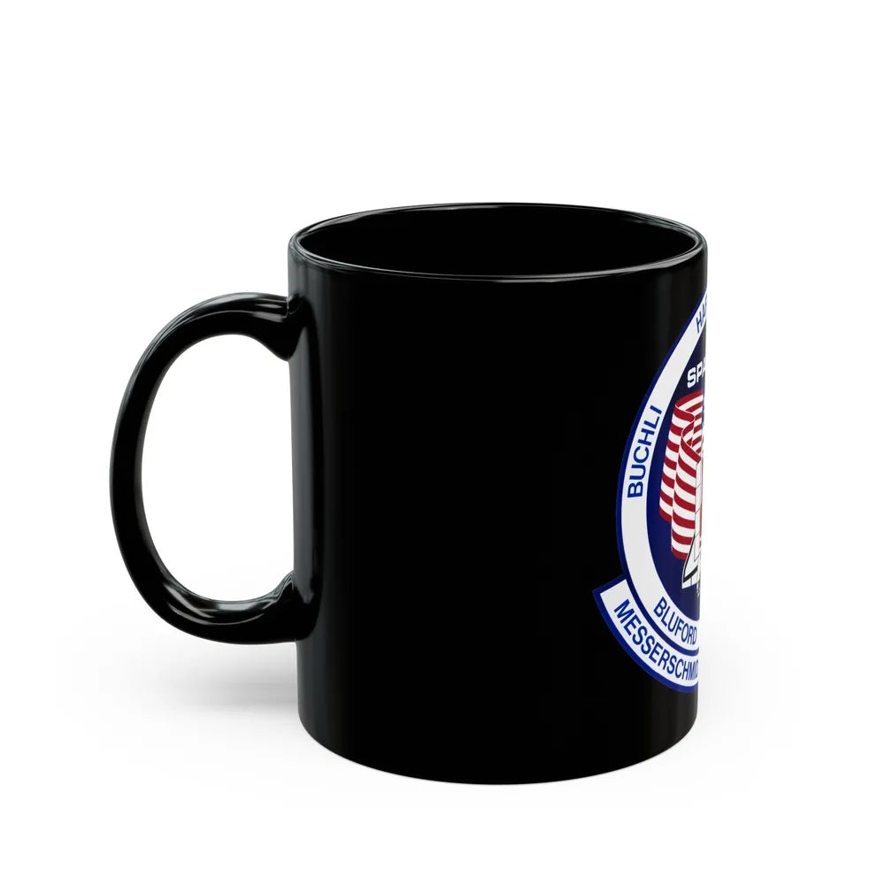 STS 61 a (NASA) Black Coffee Mug-Go Mug Yourself