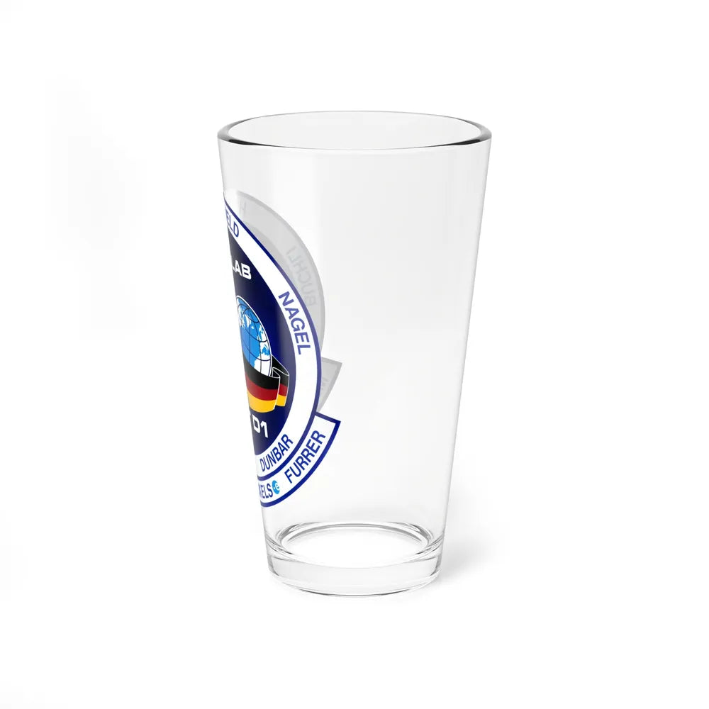 STS 61 a (NASA) Pint Glass 16oz-Go Mug Yourself