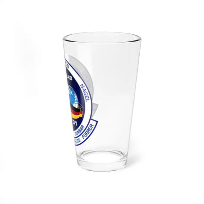 STS 61 a (NASA) Pint Glass 16oz - Go Mug Yourself