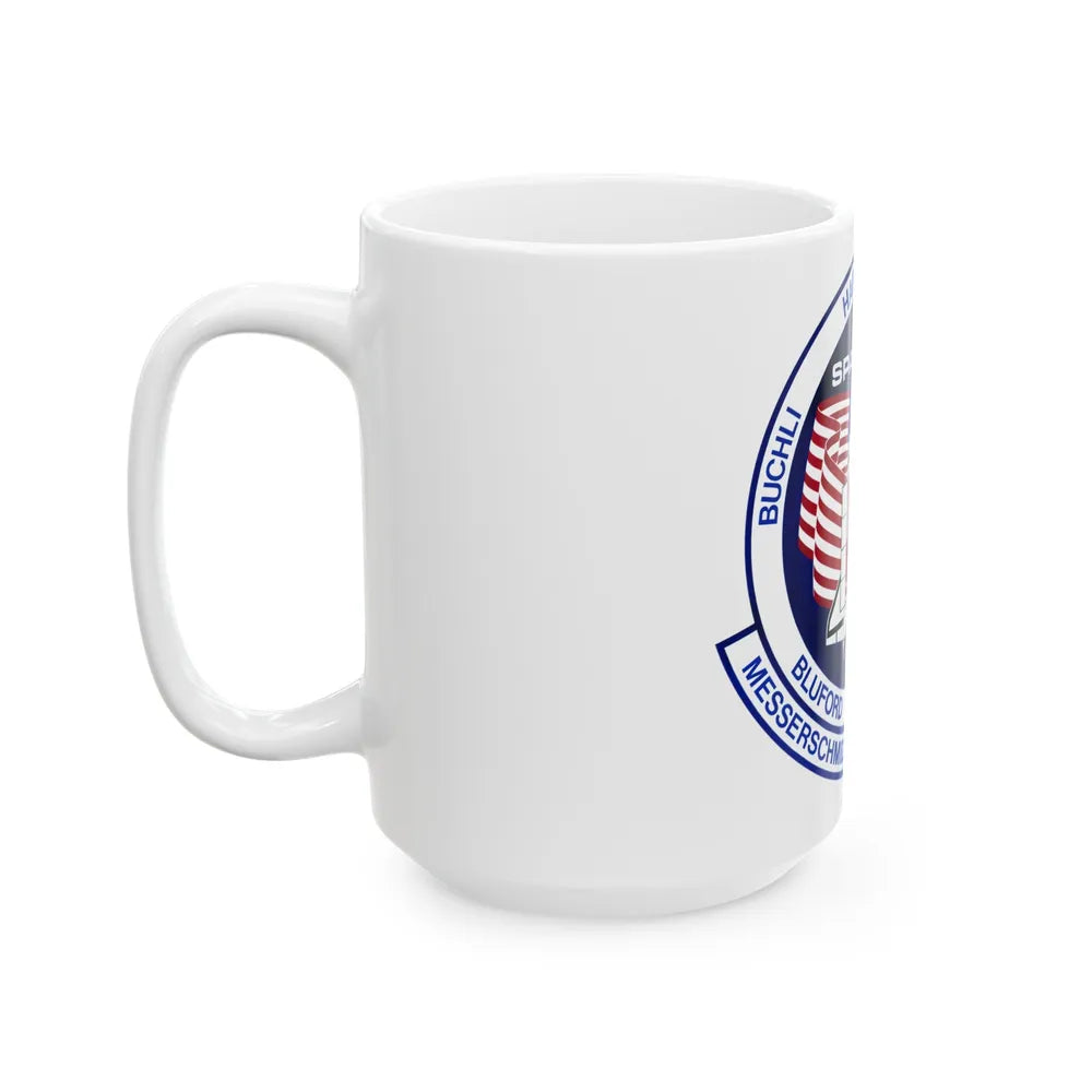 STS 61 a (NASA) White Coffee Mug-Go Mug Yourself