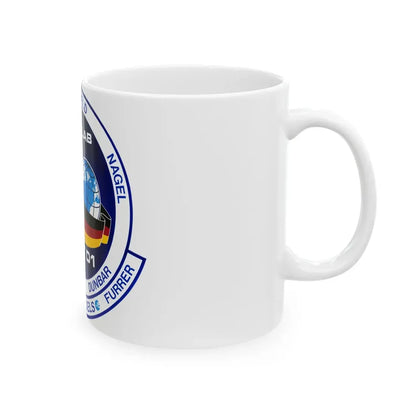 STS 61 a (NASA) White Coffee Mug - Go Mug Yourself