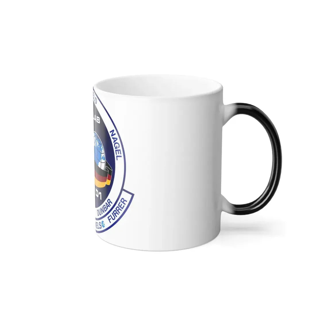 STS 61 a Patch NASA - Color Changing Mug 11oz - Go Mug Yourself