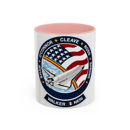 STS 61 b (NASA) Accent Coffee Mug 11oz Pink - Go Mug Yourself