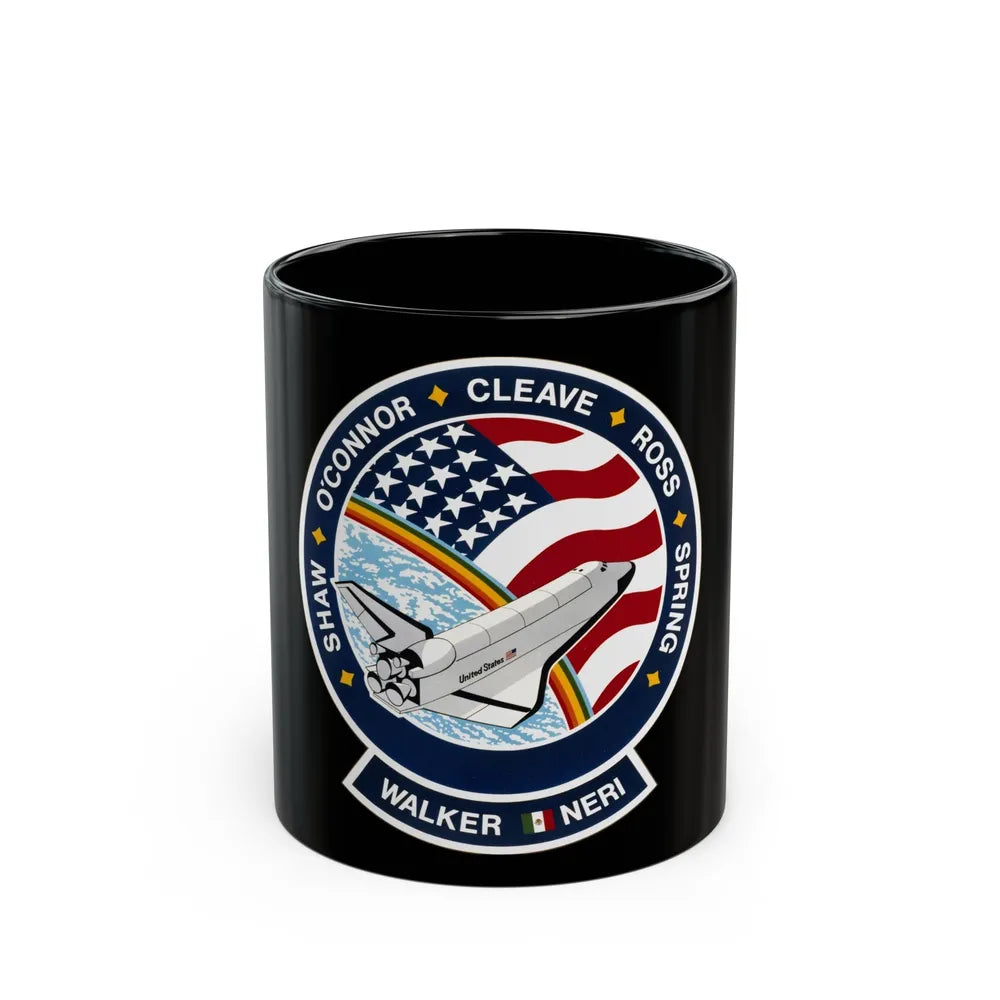 STS 61 b (NASA) Black Coffee Mug-11oz-Go Mug Yourself