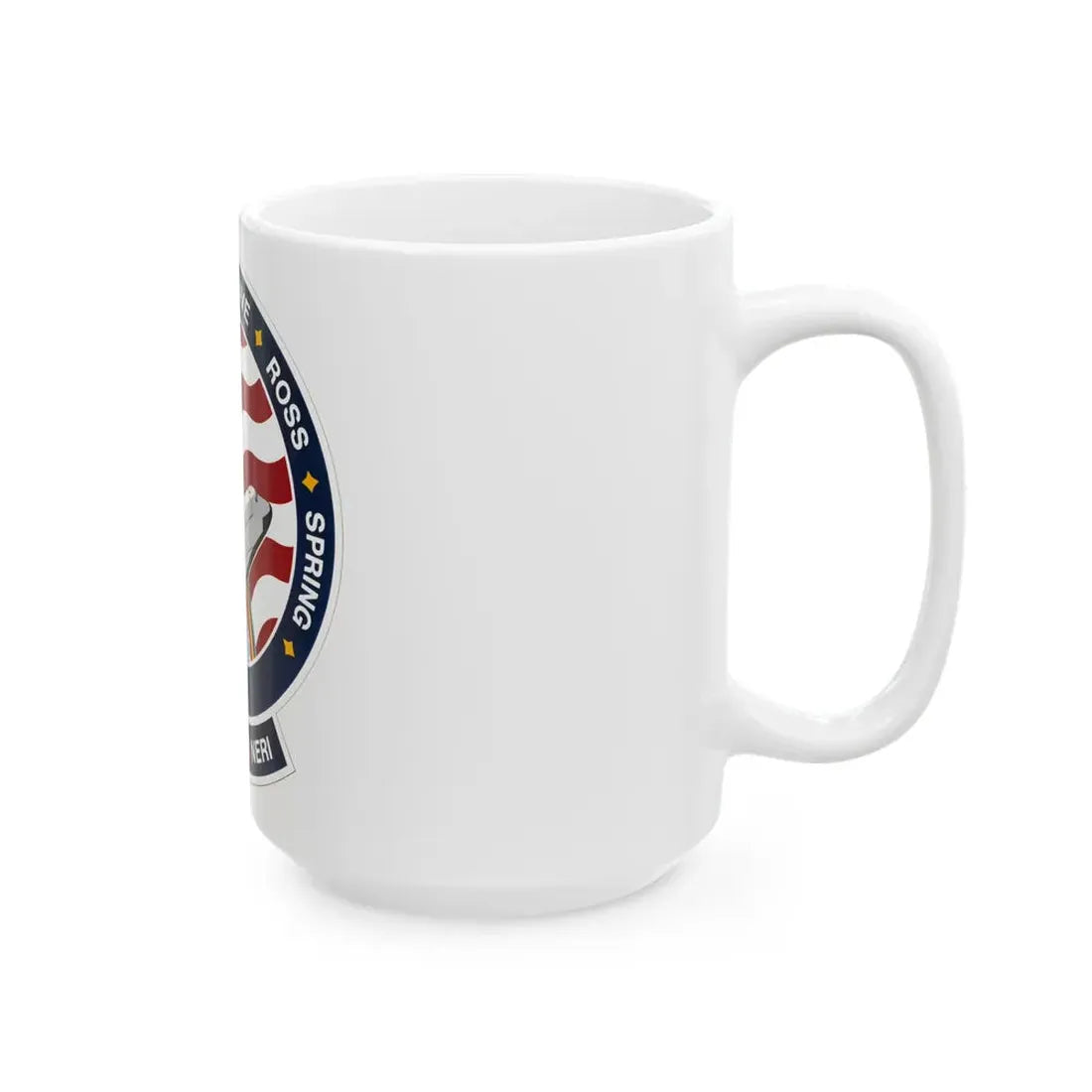 STS 61 b (NASA) White Coffee Mug - Go Mug Yourself