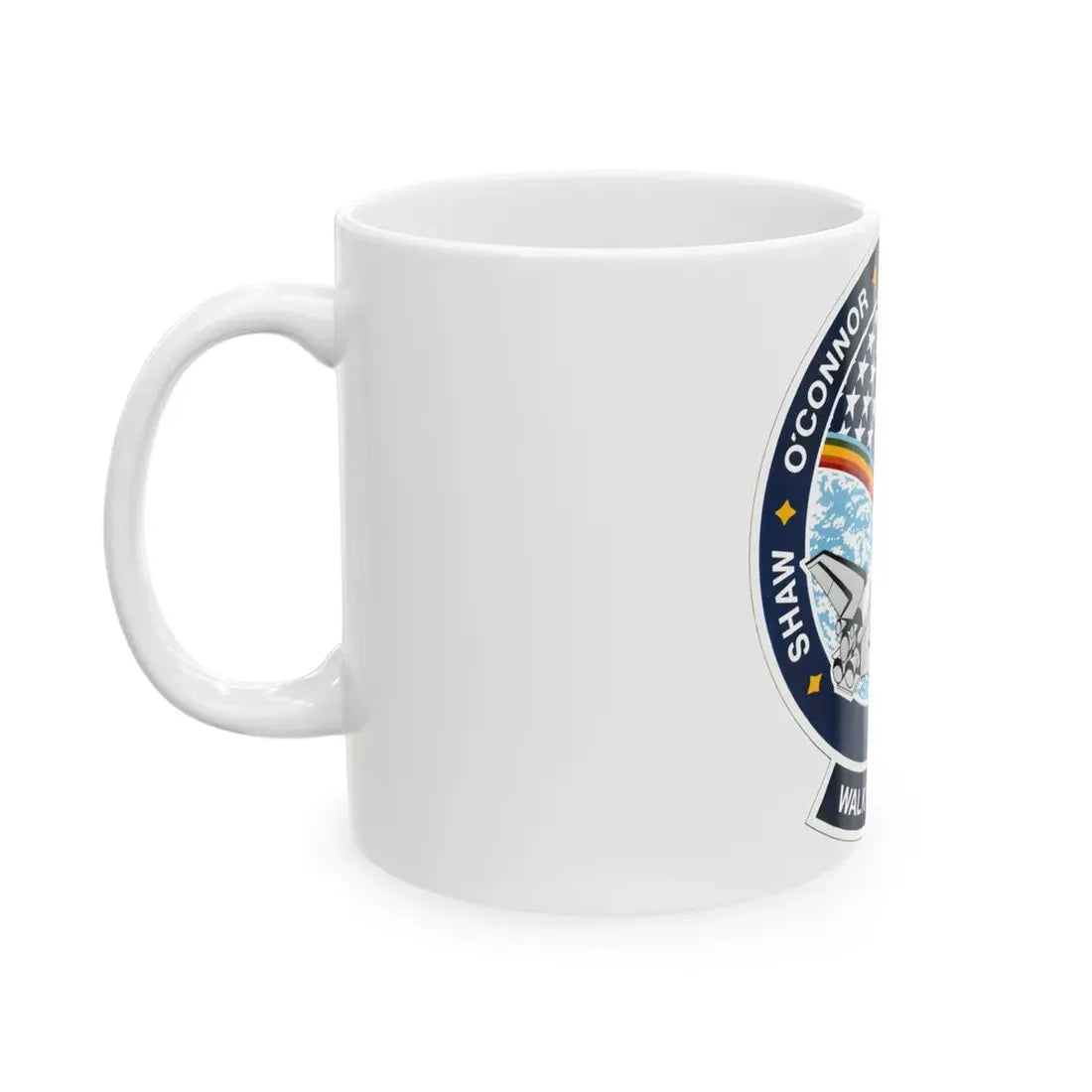 STS 61 b (NASA) White Coffee Mug - Go Mug Yourself