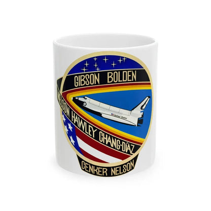 STS 61 c (NASA) White Coffee Mug 11oz - Go Mug Yourself