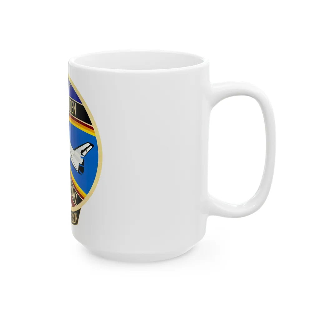 STS 61 c (NASA) White Coffee Mug-Go Mug Yourself