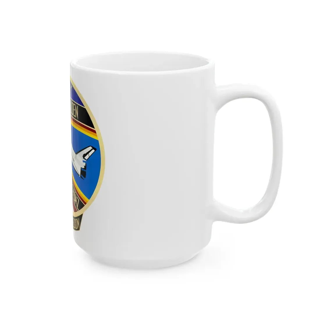STS 61 c (NASA) White Coffee Mug - Go Mug Yourself