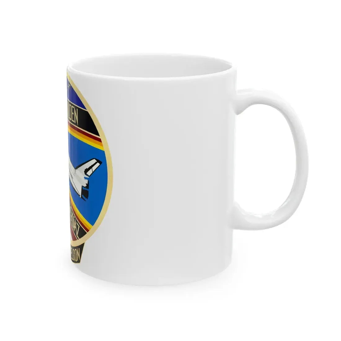STS 61 c (NASA) White Coffee Mug - Go Mug Yourself