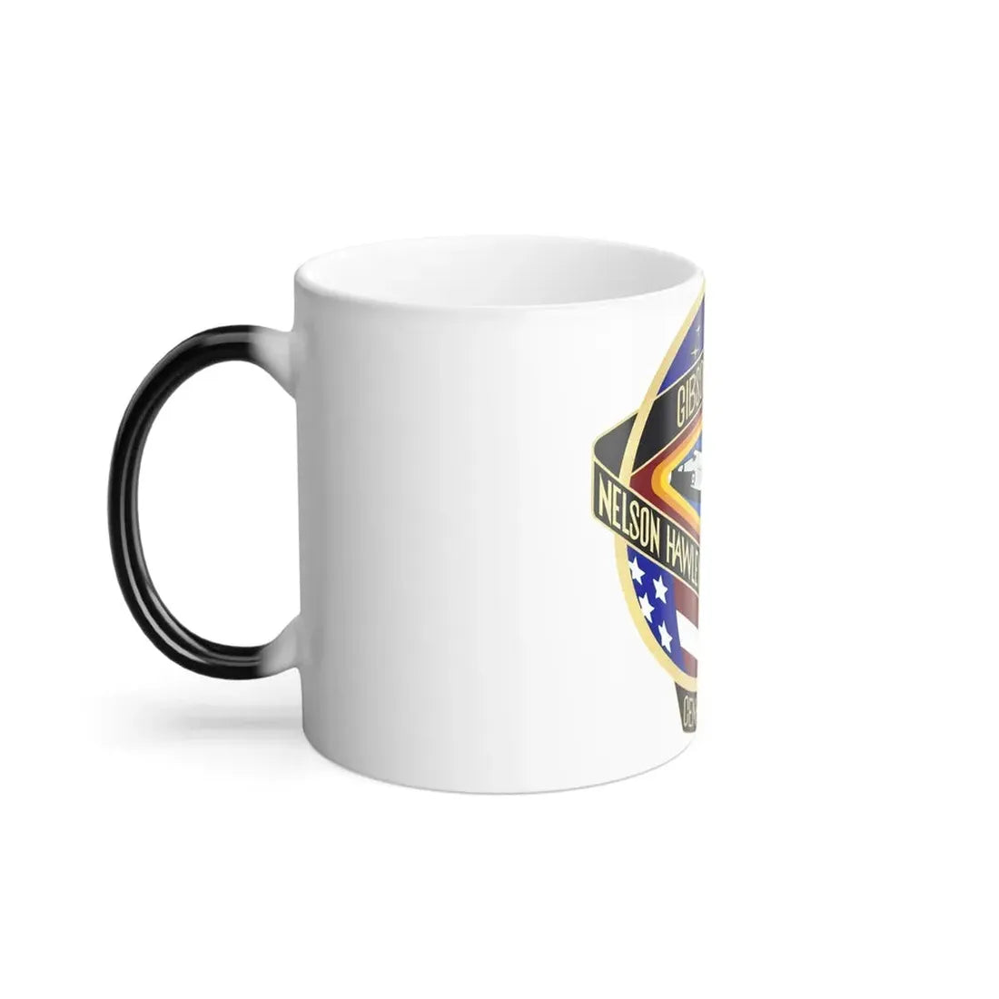 STS 61 c Patch NASA - Color Changing Mug 11oz - Go Mug Yourself