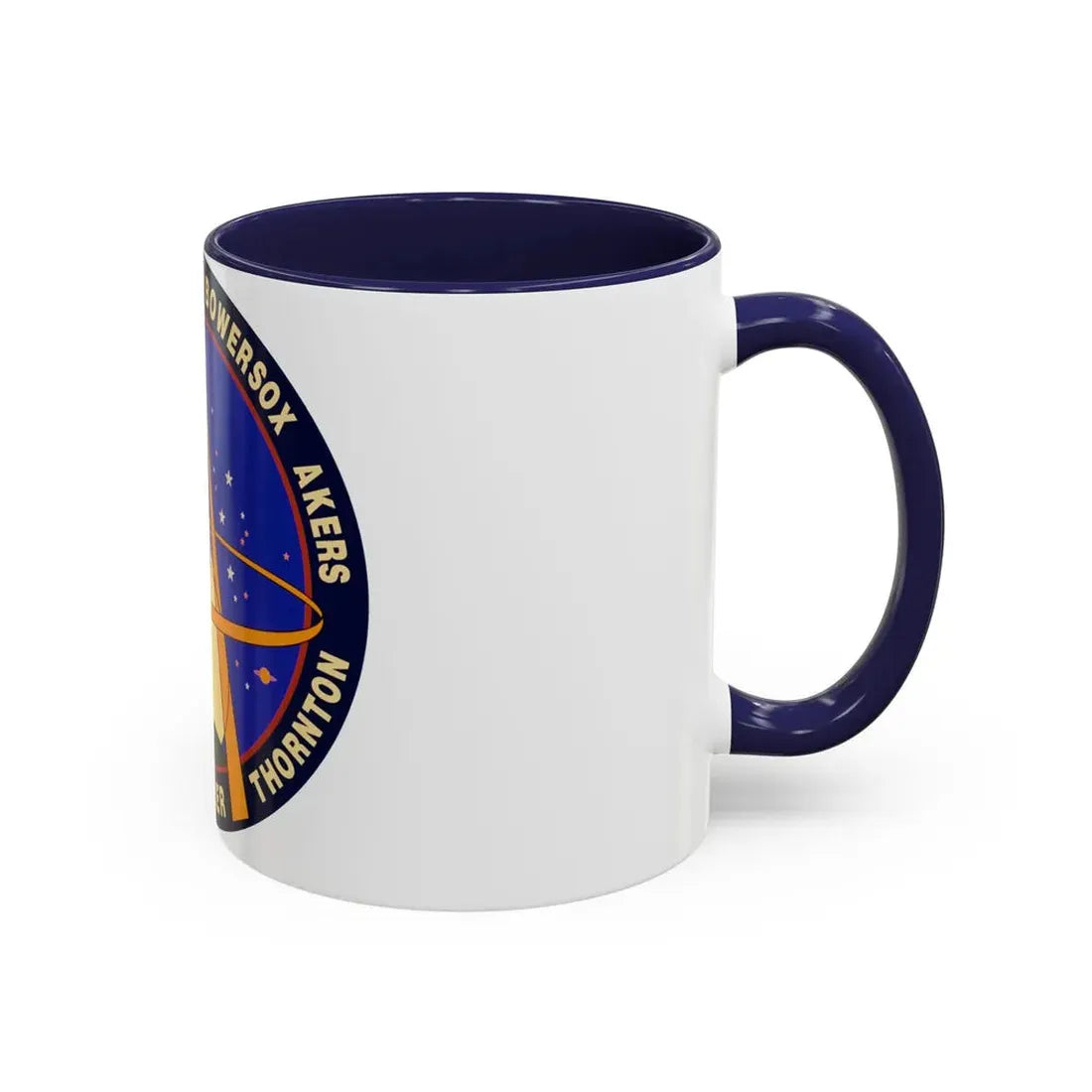 STS 61 (NASA) Accent Coffee Mug - Go Mug Yourself