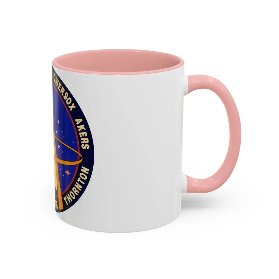 STS 61 (NASA) Accent Coffee Mug - Go Mug Yourself