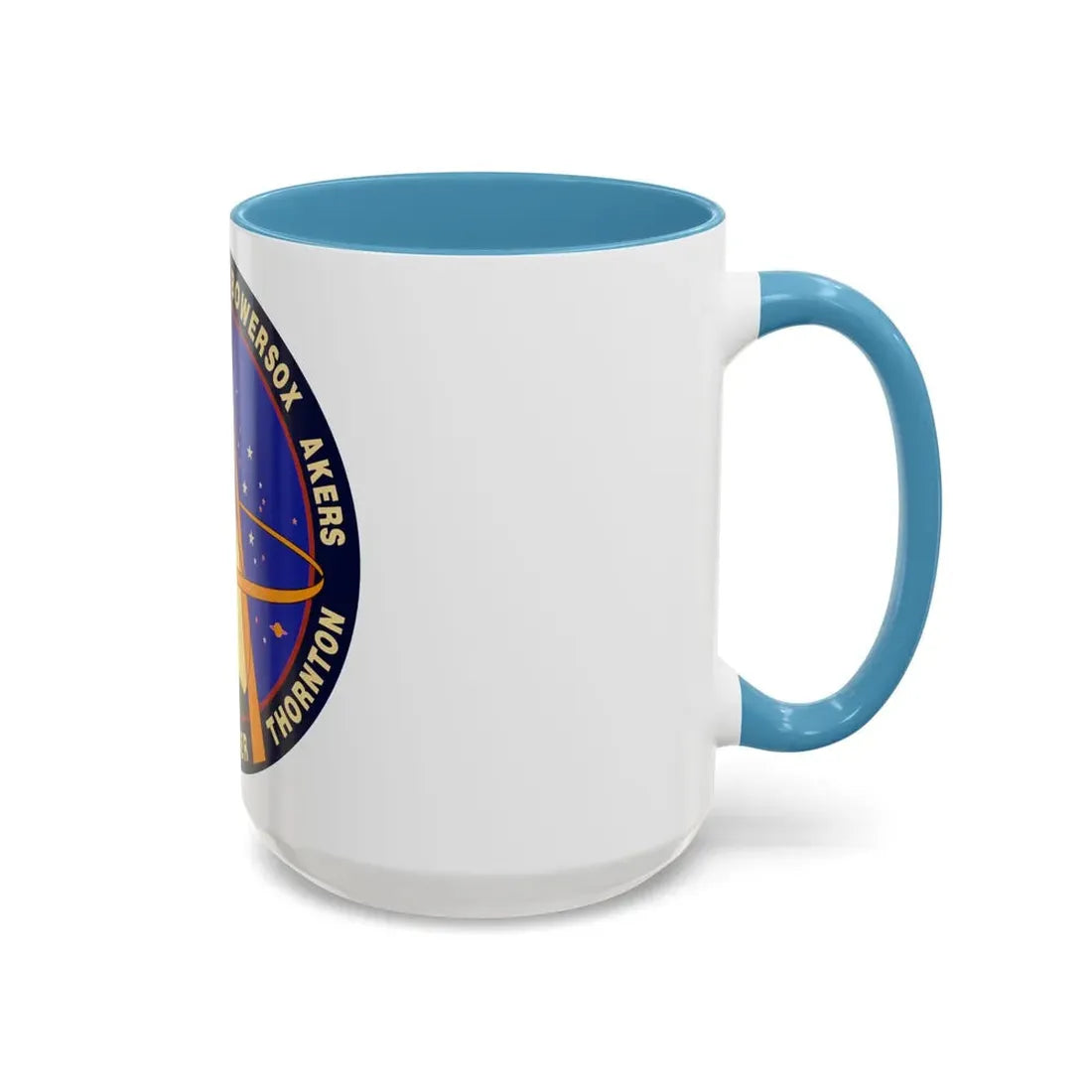 STS 61 (NASA) Accent Coffee Mug - Go Mug Yourself