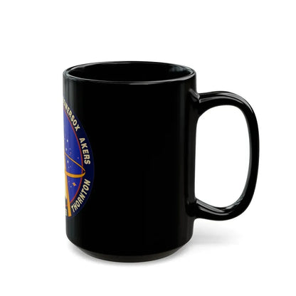 STS 61 (NASA) Black Coffee Mug - Go Mug Yourself