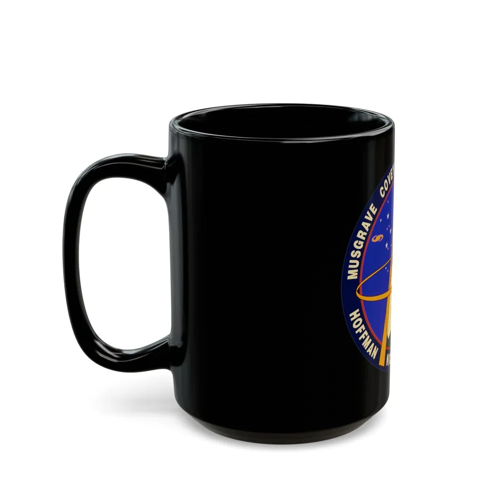 STS 61 (NASA) Black Coffee Mug-Go Mug Yourself