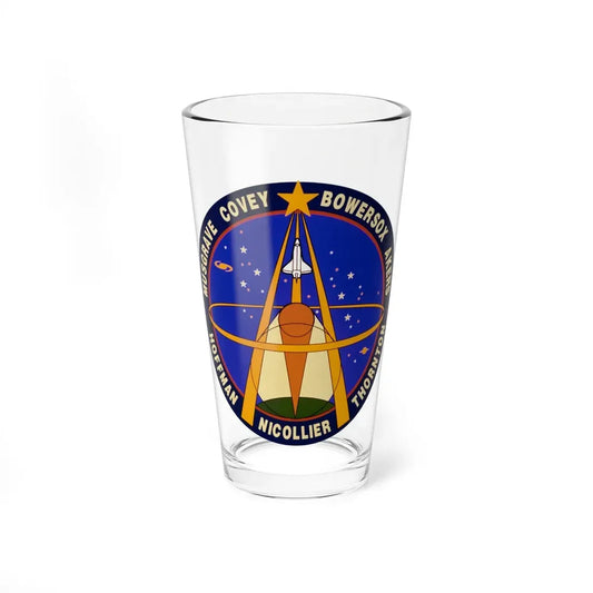 STS 61 (NASA) Pint Glass 16oz 16oz - Go Mug Yourself