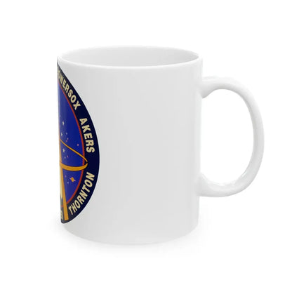 STS 61 (NASA) White Coffee Mug - Go Mug Yourself