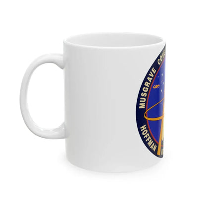 STS 61 (NASA) White Coffee Mug - Go Mug Yourself