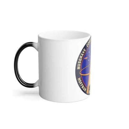 STS 61 Patch NASA - Color Changing Mug 11oz-Go Mug Yourself