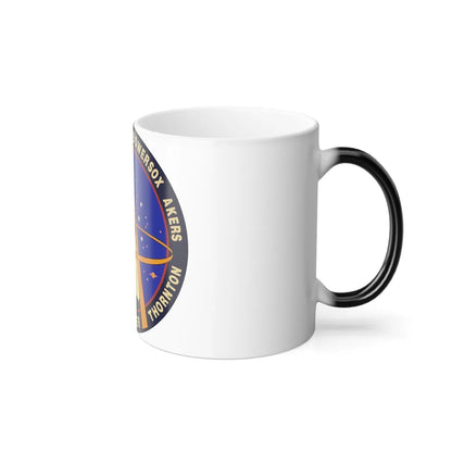 STS 61 Patch NASA - Color Changing Mug 11oz-Go Mug Yourself