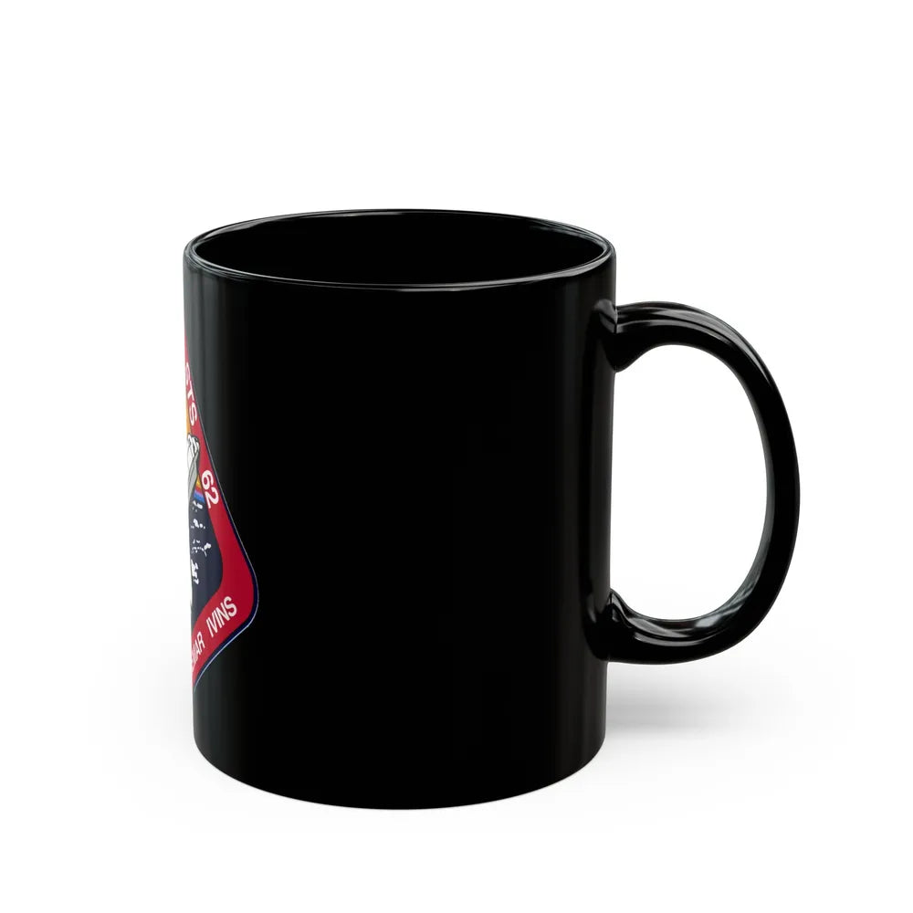 STS 62 (NASA) Black Coffee Mug-Go Mug Yourself