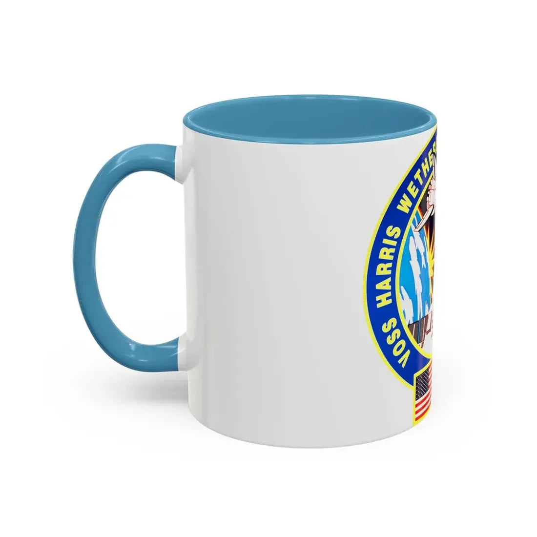 STS 63 (NASA) Accent Coffee Mug - Go Mug Yourself