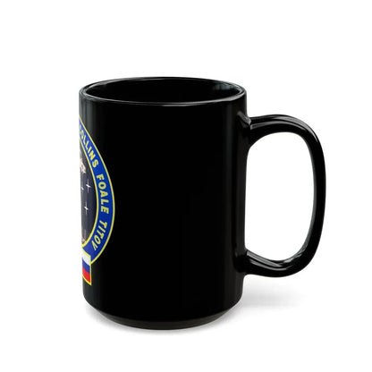 STS 63 (NASA) Black Coffee Mug - Go Mug Yourself