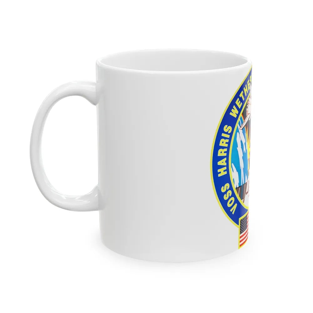 STS 63 (NASA) White Coffee Mug-Go Mug Yourself