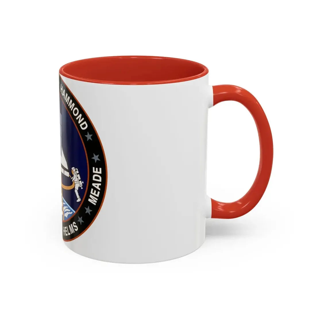 STS 64 (NASA) Accent Coffee Mug - Go Mug Yourself